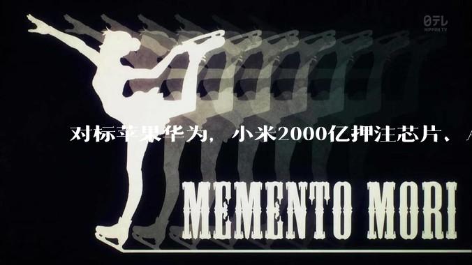 对标苹果华为，小米2000亿押注芯片、AI、系统：雷军要买下未来十年的船票_车家_手机_组装厂