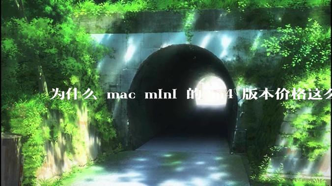 为什么 mac mini 的 m4 版本价格这么低呢？